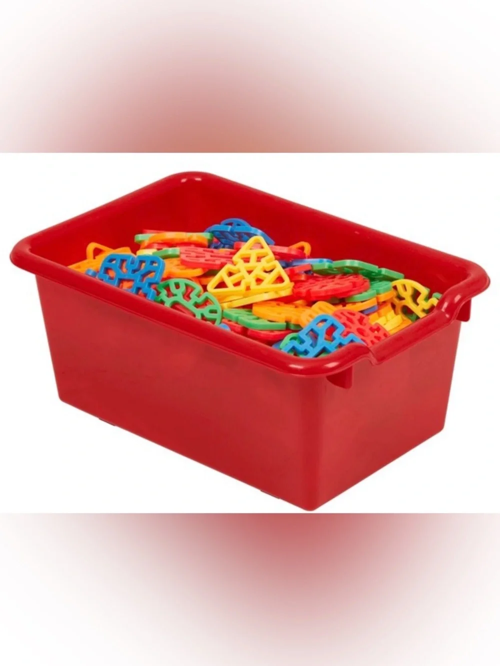 EIGHT (8) Scoop Front Storage Bins, Multipurpose Organization
